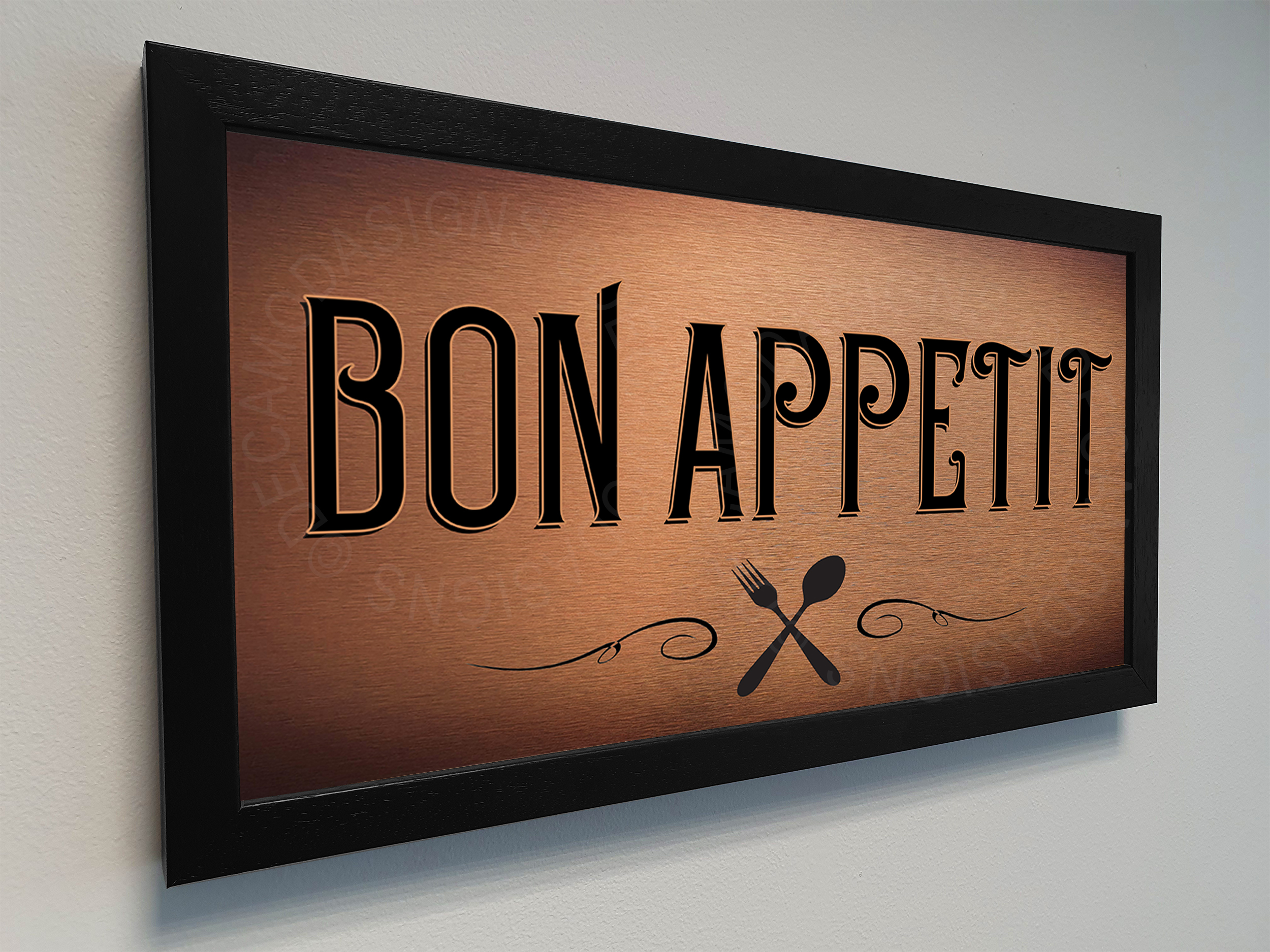 Bon Appetit Kitchen Signs