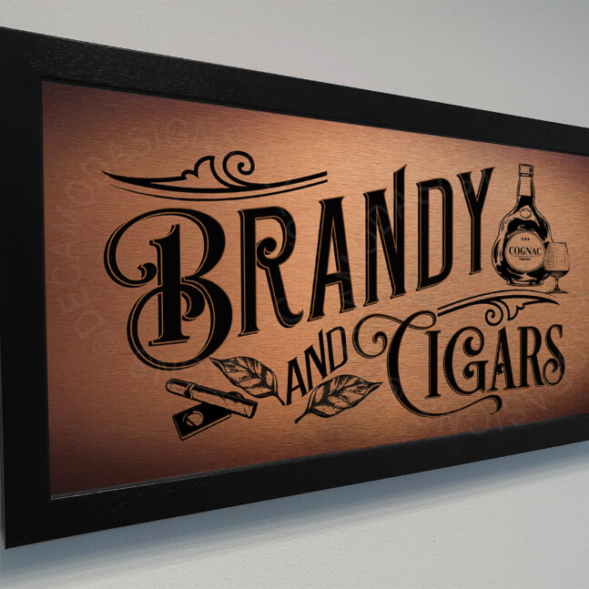 Brandy and Cigars Signs Brandy and Cigars Sign