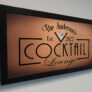 Personalized Cocktail Lounge Sign