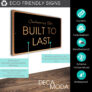 DecaModa Signs - Eco Friendly Signs that are Built to Last