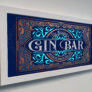 Personalized Gin Bar Sign