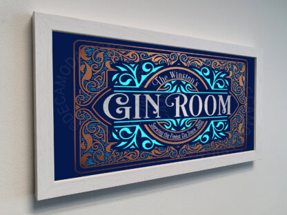 Personalized Gin Room Sign