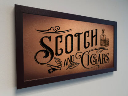 Scotch and Cigars Sign