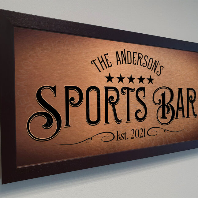Sports Bar Sign Custom Sports Bar Signs