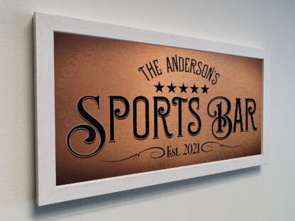 Custom Sports Bar Sign