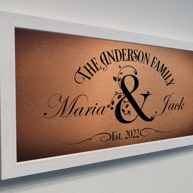 Wedding Plaque Personalized Wedding Sign