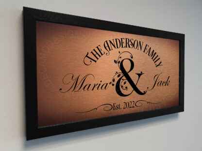 Personalized Wedding Sign