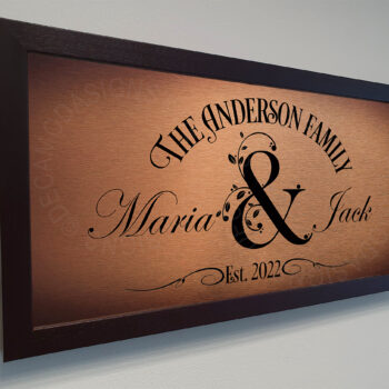 Personalized Wedding Sign
