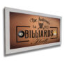 Personalized Billiards Hall Sign