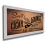 Personalized Cigar Lounge Sign