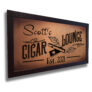Personalized Cigar Lounge Sign