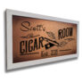 Custom Cigar room Sign