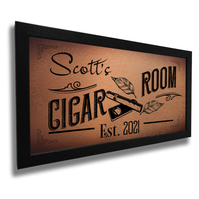 Cigar Room Signs Personalized Cigar room Signs