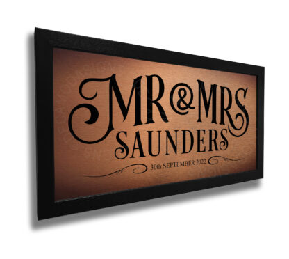 Personalized Wedding Decor