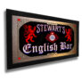 Personalized English Bar Sign