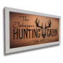 Personalized Hunting Cabin Sign