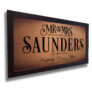 Personalized Mr and Mrs Wedding Signs