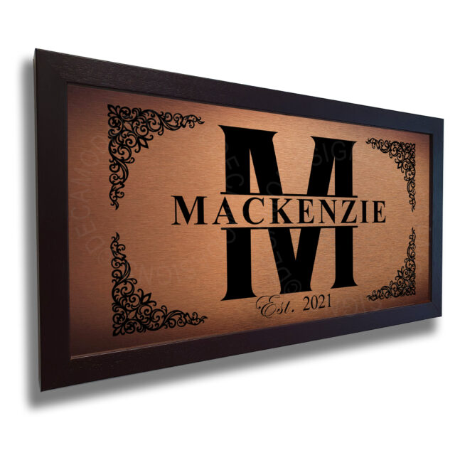 Personalized Family Name Sign Custom Family Name Sign