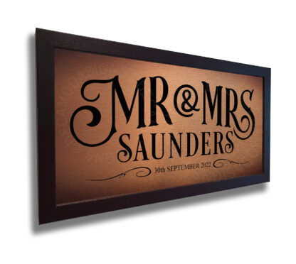 Personalized Wedding Decor