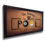 Personalized Pool Room Sign