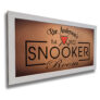 Personalized Snooker Room Sign