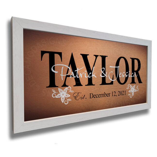 Surname Sign Custom Surname Sign