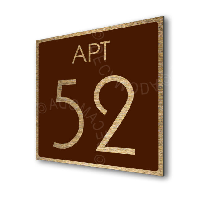 AD111-BGBR-1 Hotel Door Signs