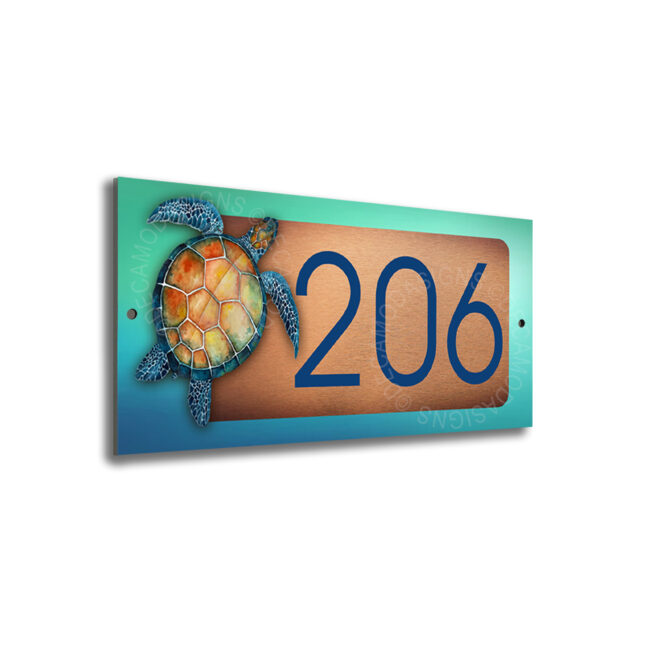 Turtle Address Signs