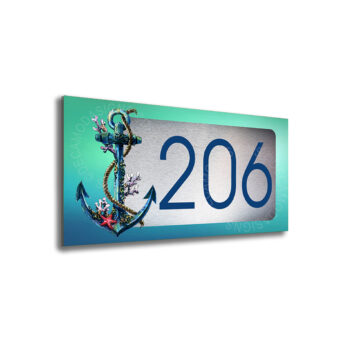 Anchor Hotel Number Sign