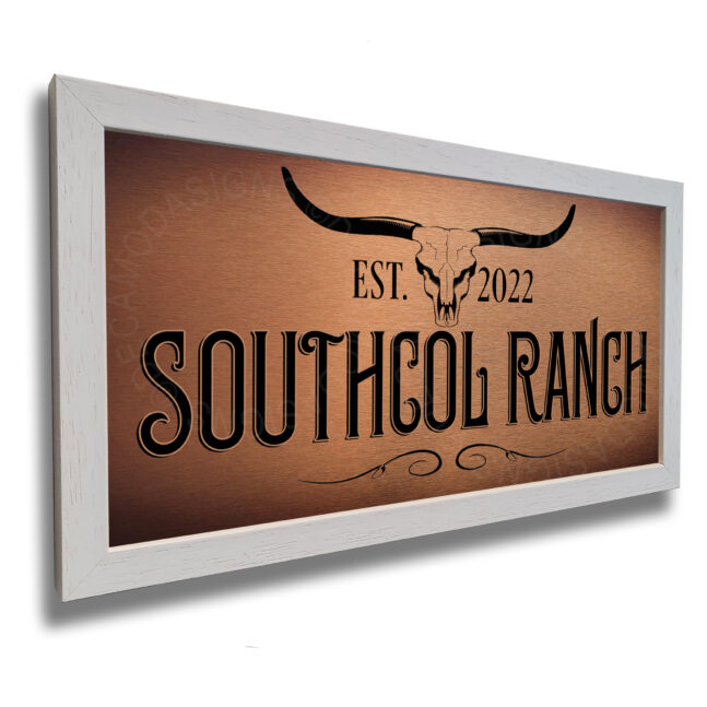 Custom Ranch Name Sign Ranch Name Sign