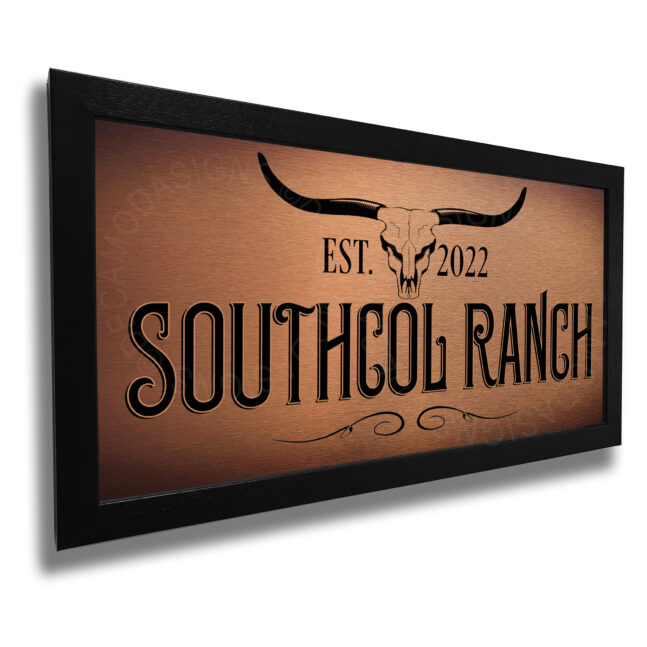 Ranch Name Sign