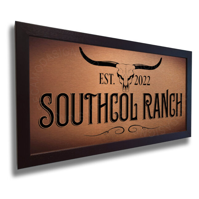 Custom Ranch Signs Ranch Name Sign