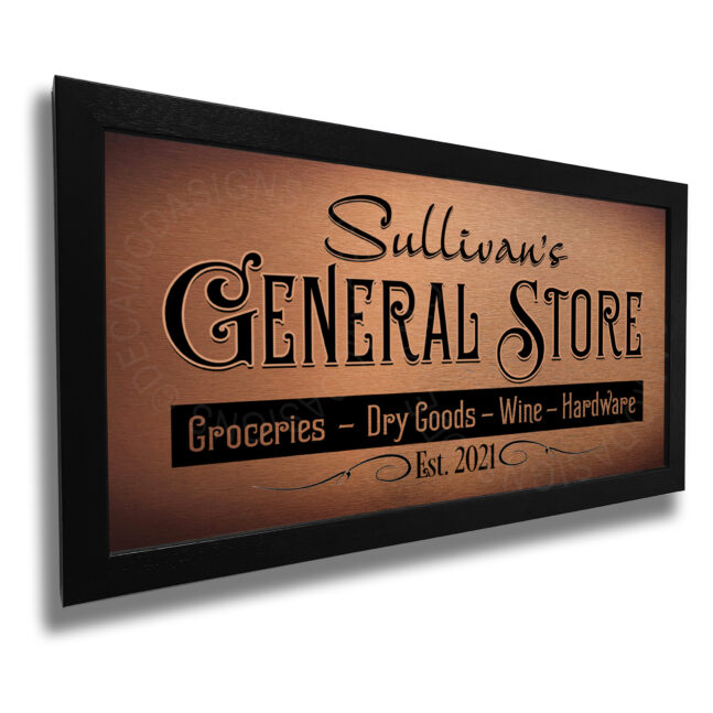 General Store Sign Custom Personalized General Store Sign