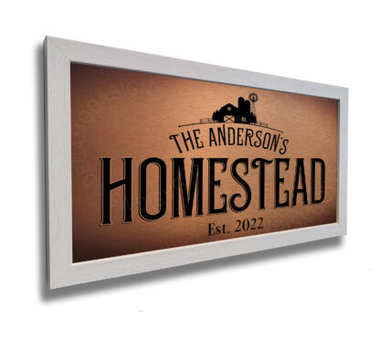 Homestead Sign