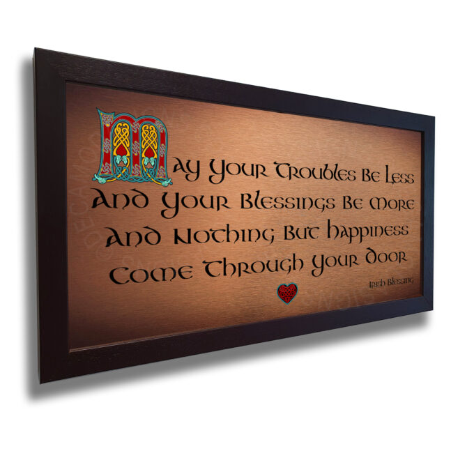 Irish Blessing Irish Blessing Sign