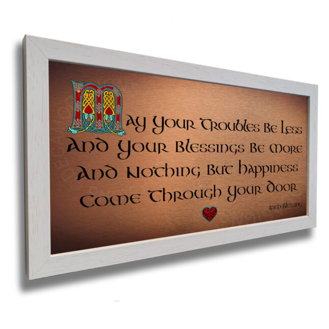 Irish Blessing Plaque Irish Blessing Sign