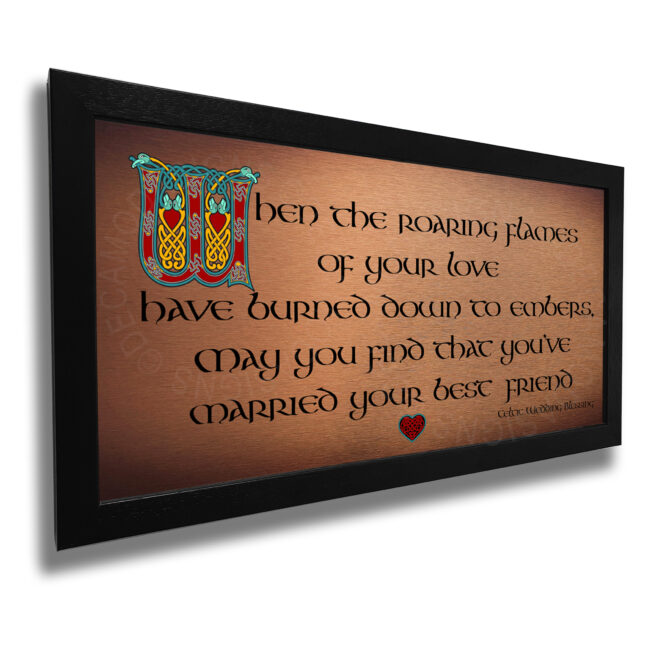 Irish Wedding Blessing Sign Irish wedding Blessing