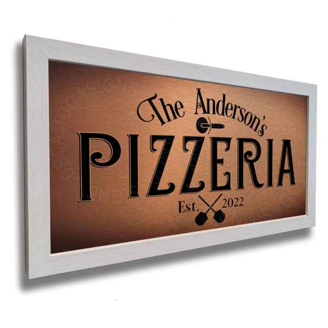 Personalized Pizzeria Sign