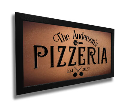 Personalized Pizzeria Sign
