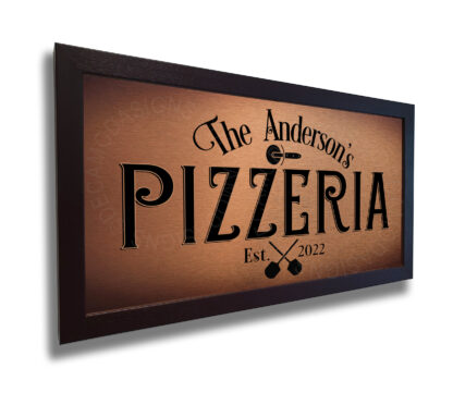 Personalized Pizzeria Sign