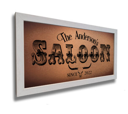 Personalized Saloon Sign