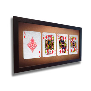 Set of 4 Cards Diamonds