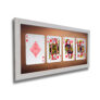 Set of 4 Cards Diamonds