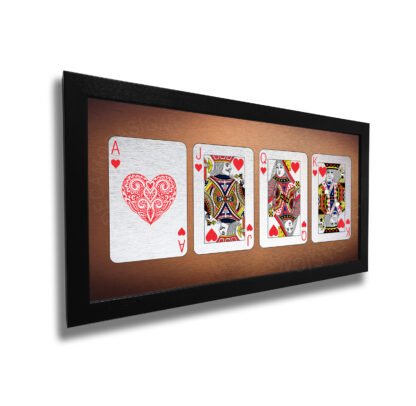 Set of 4 Cards HEARTS