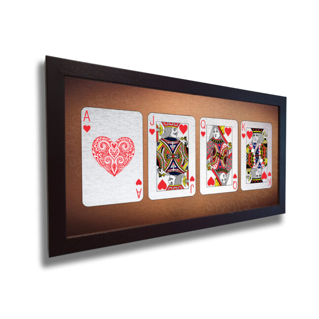 Set of 4 Cards HEARTS