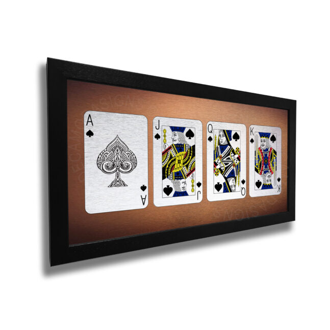 Set of 4 Cards Spades