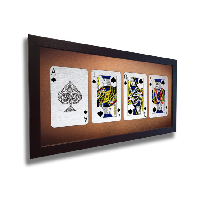 King Queen Spades Set Set of 4 Cards Spades
