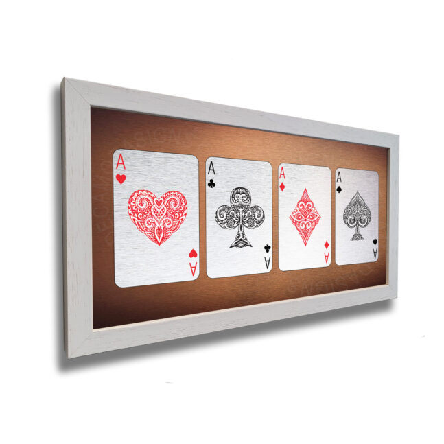 Poker Cards Aces Set of 4 Cards Aces