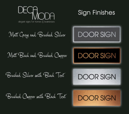 Door Sign
