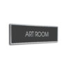 Sliver Grey Art Room sign